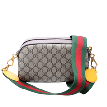 Load image into Gallery viewer, Gucci GG Supreme Coated Canvas Messenger Bag Brown

