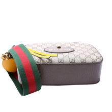 Load image into Gallery viewer, Gucci GG Supreme Coated Canvas Messenger Bag Brown
