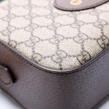 Load image into Gallery viewer, Gucci GG Supreme Coated Canvas Messenger Bag Brown
