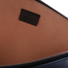 Load image into Gallery viewer, Gucci GG Marmont Butterfly Leather Clutch Bag Black

