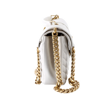 Load image into Gallery viewer, Yves Saint Laurent College Leather Medium Crossbody Bag Ivory
