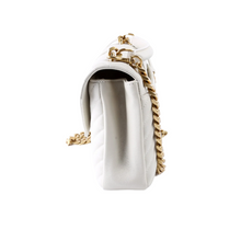 Load image into Gallery viewer, Yves Saint Laurent College Leather Medium Crossbody Bag Ivory
