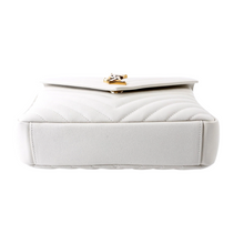 Load image into Gallery viewer, Yves Saint Laurent College Leather Medium Crossbody Bag Ivory
