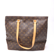 Load image into Gallery viewer, Louis Vuitton Cabas Mezzo Monogram Canvas Tote Bag Brown
