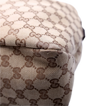 Load image into Gallery viewer, Gucci Horsebit GG Canvas Hobo Bag Brown
