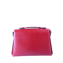 Load image into Gallery viewer, Gucci Interlocking GG Large Leather Shoulder Bag Red
