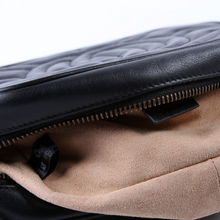 Load image into Gallery viewer, Gucci Marmont Leather Mini Camera Bag Black
