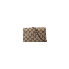 Load image into Gallery viewer, Gucci Dionysus GG Super Mini Canvas Crossbody Bag Tan
