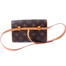 Load image into Gallery viewer, Louis Vuitton Monogram Coated Canvas Pochette Florentine Brown
