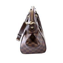 Load image into Gallery viewer, Louis Vuitton Trevi GM Damier Ebene Coated Canvas Shoulder Bag Brown
