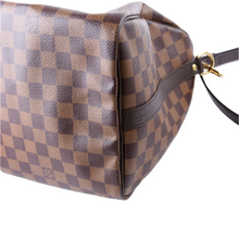 Load image into Gallery viewer, Louis Vuitton Speedy 35 Damier Ebene Coated Canvas Crossbody Bag Brown
