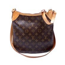 Load image into Gallery viewer, Louis Vuitton Odeon PM Monogram Coated Canvas Crossbody Bag Brown
