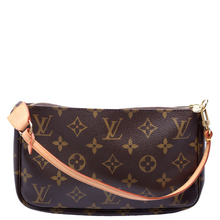 Load image into Gallery viewer, Louis Vuitton Pochette Accessories Mini Monogram Coated Canvas Brown
