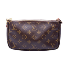 Load image into Gallery viewer, Louis Vuitton Pochette Accessories Mini Monogram Coated Canvas Brown
