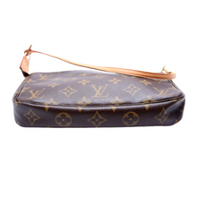 Load image into Gallery viewer, Louis Vuitton Pochette Accessories Mini Monogram Coated Canvas Brown
