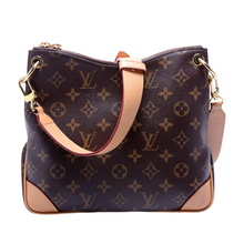 Load image into Gallery viewer, Louis Vuitton Odeon PM NM Monogram Coated Canvas Shoulder Bag Brown
