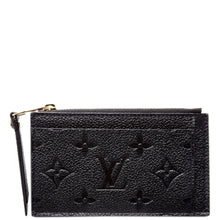 Load image into Gallery viewer, LOUIS VUITTON Porte Cartes Zip Empreinte Clutch Black
