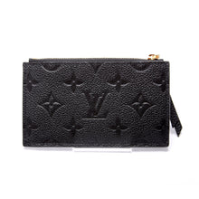 Load image into Gallery viewer, LOUIS VUITTON Porte Cartes Zip Empreinte Clutch Black
