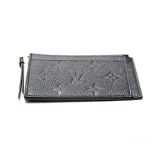 Load image into Gallery viewer, LOUIS VUITTON Porte Cartes Zip Empreinte Clutch Black
