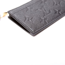 Load image into Gallery viewer, LOUIS VUITTON Porte Cartes Zip Empreinte Clutch Black
