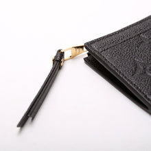 Load image into Gallery viewer, LOUIS VUITTON Porte Cartes Zip Empreinte Clutch Black
