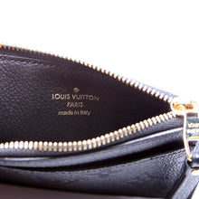 Load image into Gallery viewer, LOUIS VUITTON Porte Cartes Zip Empreinte Clutch Black
