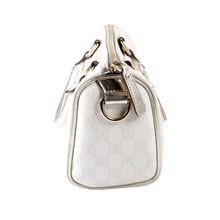 Load image into Gallery viewer, Gucci GG Supreme Coated Canvas Plus Joy Boston Bag White
