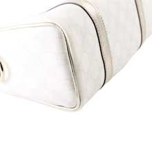 Load image into Gallery viewer, Gucci GG Supreme Coated Canvas Plus Joy Boston Bag White
