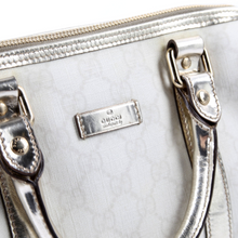 Load image into Gallery viewer, Gucci GG Supreme Coated Canvas Plus Joy Boston Bag White
