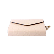 Load image into Gallery viewer, Gucci GG Leather Chain Wallet Tan
