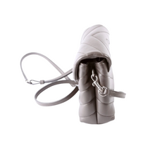 Load image into Gallery viewer, Yves Saint Laurent LouLou Satchel Toy Leather Crossbody Bag Grey
