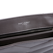 Load image into Gallery viewer, Yves Saint Laurent LouLou Satchel Toy Leather Crossbody Bag Grey
