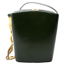 Load image into Gallery viewer, Gucci Vintage Box Leather Shoulder Bag Green
