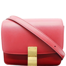 Load image into Gallery viewer, Celine Small Classic Box Leather Flap Shoulder Bag Red
