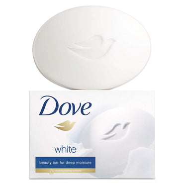 Dove Beauty Bar Soap Original, for Soft, Smooth Skin, with 1/4 Moisturizing Cream 2.6 oz