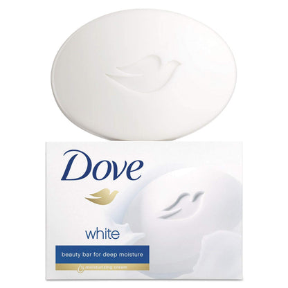 Dove Beauty Bar Soap Original, for Soft, Smooth Skin, with 1/4 Moisturizing Cream 2.6 oz