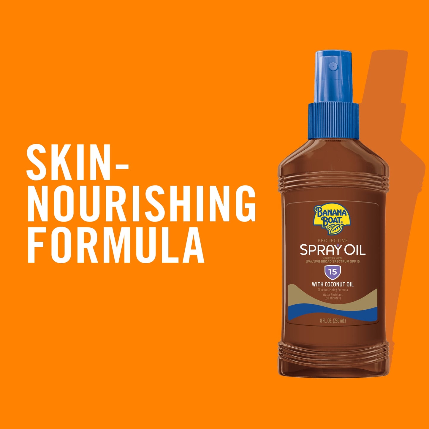 Banana Boat Tanning Oil Spray, SPF 15, 8 fl oz