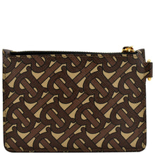 Load image into Gallery viewer, BURBERRY Monogram Coated Canvas Zip Coin Purse Bridle in Brown
