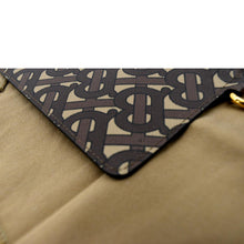 Load image into Gallery viewer, BURBERRY Monogram Coated Canvas Zip Coin Purse Bridle in Brown - Bottom Right

