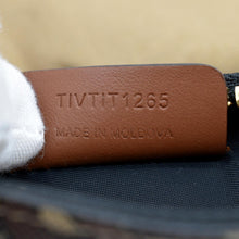Load image into Gallery viewer, BURBERRY Monogram Coated Canvas Zip Coin Purse Bridle in Brown - Made in Moldova
