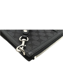 Load image into Gallery viewer, Buy Preloved BALENCIAGA X Wristlet Clutch in Black Color - Hook
