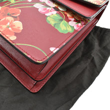 Load image into Gallery viewer, GUCCI Dionysus Floral Blooms Leather Shoulder Bag Red 400235
