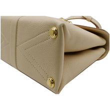 Load image into Gallery viewer, LOUIS VUITTON Rose Des Vents PM Grained Leather Top Handle Crossbody Bag Creme
