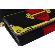 Load image into Gallery viewer, Prada Cahier Velvet Clutch Bag Multicolor - Milano Edition
