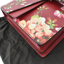 Load image into Gallery viewer, GUCCI Dionysus Floral Blooms Leather Shoulder Bag Red 400235
