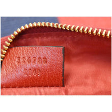 Load image into Gallery viewer, GUCCI Linea Merida Web Stripe Canvas Zip Pouch Multicolor 524788
