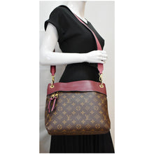 Load image into Gallery viewer, LOUIS VUITTON Tuileries Besace Monogram Canvas Shoulder Bag Rose Bruyere
