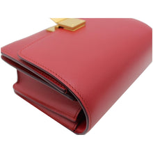 Load image into Gallery viewer, Celine Small Classic Box Leather Flap Shoulder Bag Red
