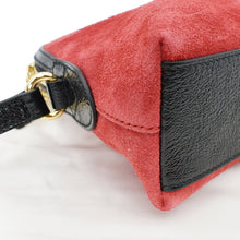 Load image into Gallery viewer, GUCCI Ophidia GG Small Suede Shoulder Bag Red 499621
