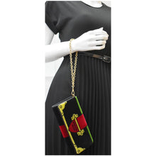 Load image into Gallery viewer, Prada Cahier Velvet Clutch Bag Multicolor - Milano Edition
